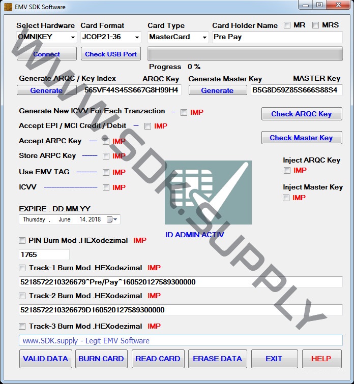 emv reader writer software v8.6 free download